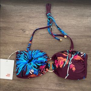 ❗️SOLD❗️Diane von Furstenberg O Ring Bandeau Top